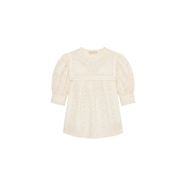 ulla johnson una short sleeve cotton top