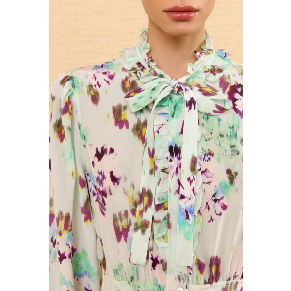 viola silk mini dress oasis