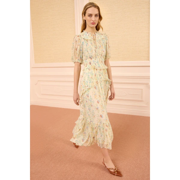 designer midi dresses