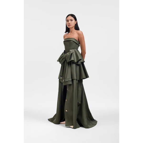 Green dress