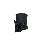 Viktor & Rolf Bow Volant Bustier Top in Black