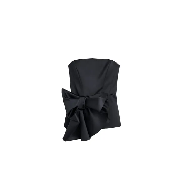 Viktor & Rolf Bow Volant Bustier Top