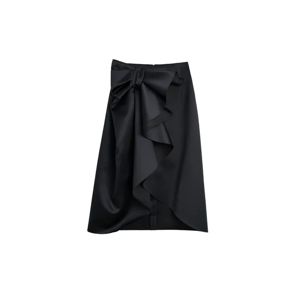 Viktor & Rolf Bow Volant Pencil Skirt