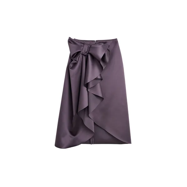 Viktor & Rolf Bow Volant Pencil Skirt
