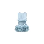 Viktor & Rolf Bubble Volant Silk Dress