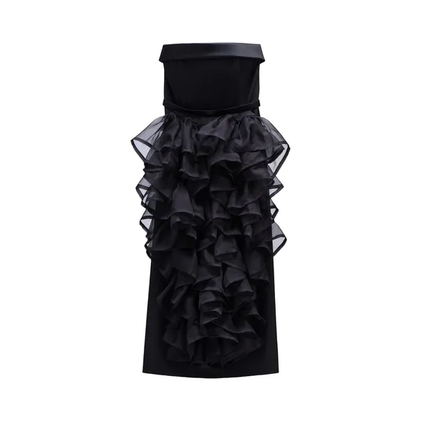 Viktor & Rolf Corset Volant Gown