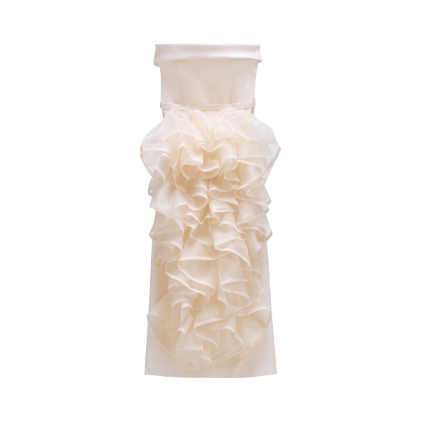 Viktor & Rolf Corset Volant Gown