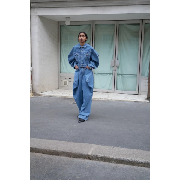 Blue jacket