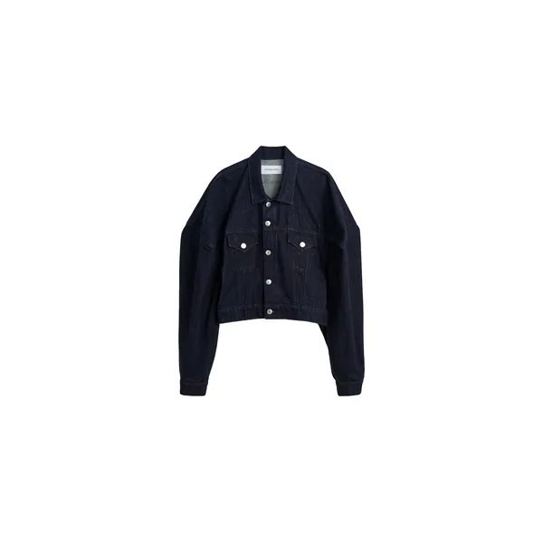 Viktor & Rolf Couture Square Shoulder Denim Jacket
