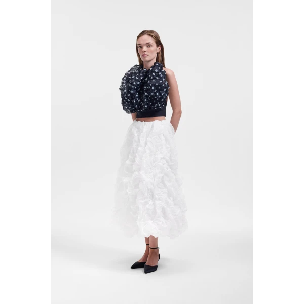 White skirt