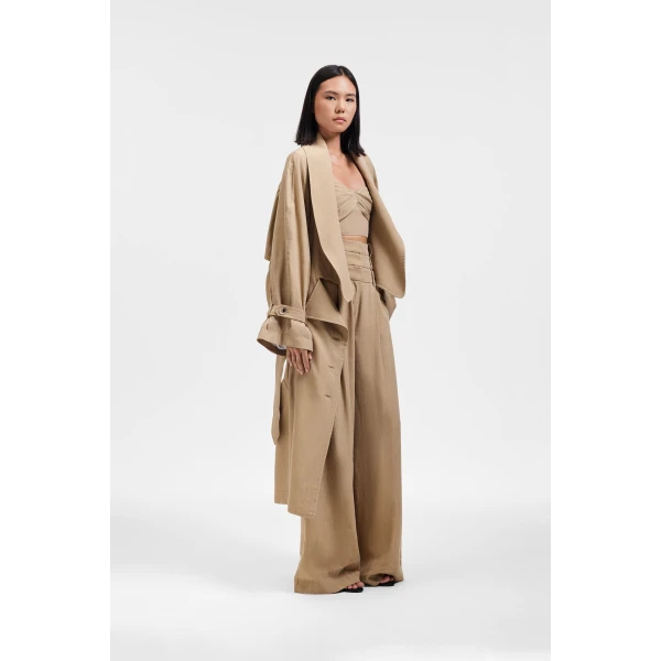 Beige coat