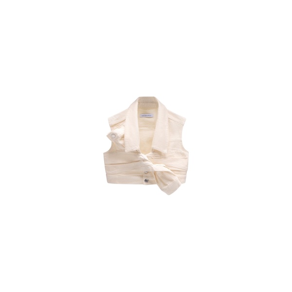 Viktor & Rolf Drape Denim Top