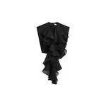 Viktor & Rolf Jabot Organza Top