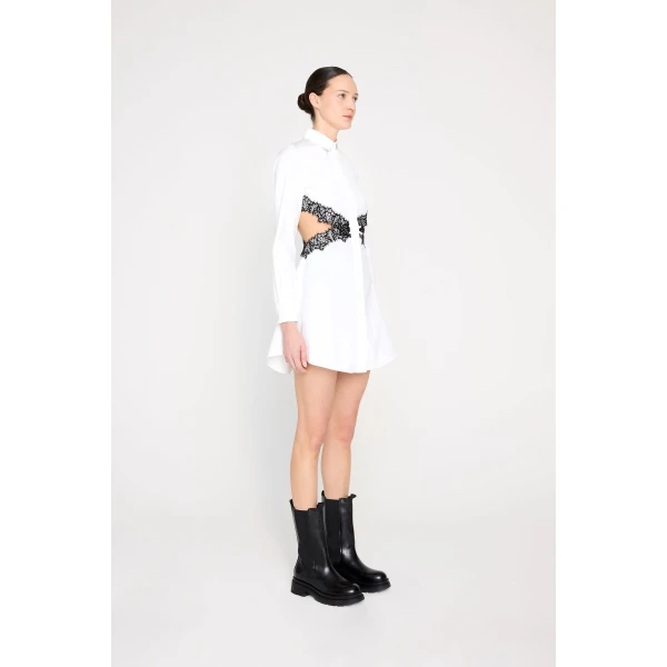 White dress