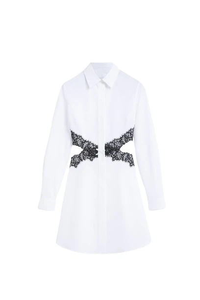 Viktor-Rolf-Lace-Cut-Out-Shirt-Dress-in-White40039_nobg Viktor & Rolf Lace Cut Out Shirt Dress