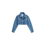 Viktor & Rolf Multi-Layered Cropped Denim Jacket