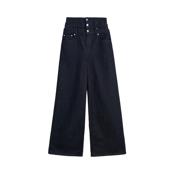 Viktor & Rolf Multi-Layered Denim Jeans