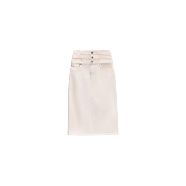 Viktor & Rolf Multi-Layered Denim Skirt