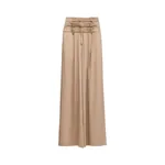 Viktor & Rolf Multi-Layered Linen Silk Blend Trousers