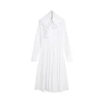 Viktor & Rolf Multi-Layered Long Sleeve Poplin Shirt Dress