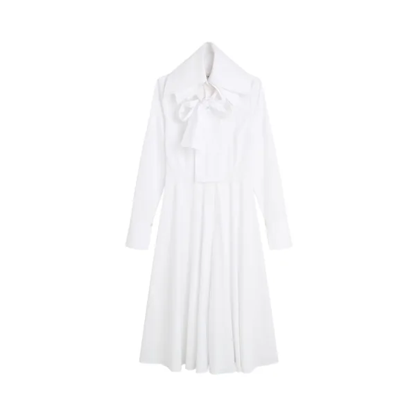 Viktor & Rolf Multi-Layered Long Sleeve Poplin Shirt Dress