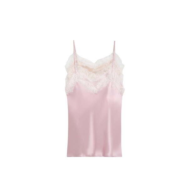Viktor & Rolf Multi-Layered Silk Lace Cami Dress