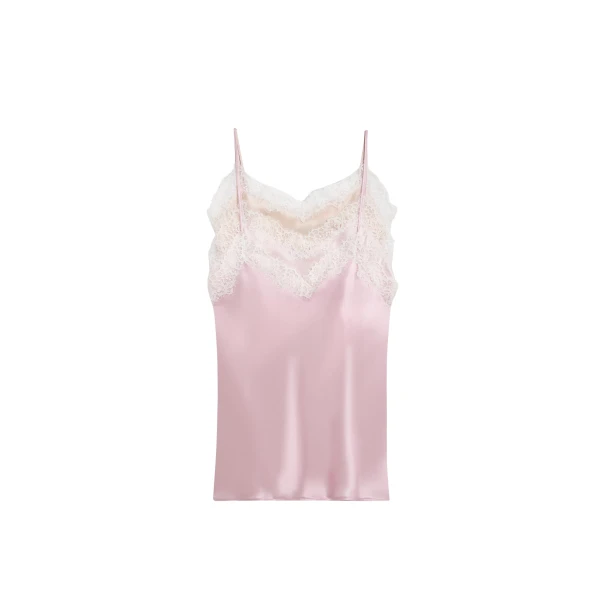 Viktor & Rolf Multi-Layered Silk Lace Cami Dress