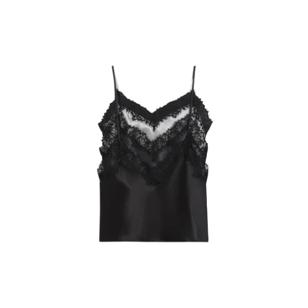 Viktor & Rolf Multi-Layered Silk Lace Cami