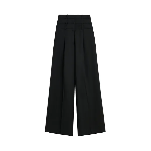 Viktor & Rolf Multi-Layered Wool Trousers