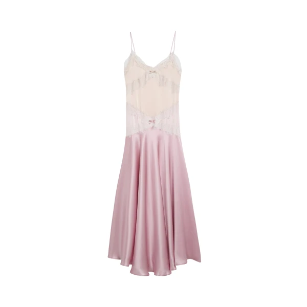 Viktor & Rolf Silk Lace Cami Dress