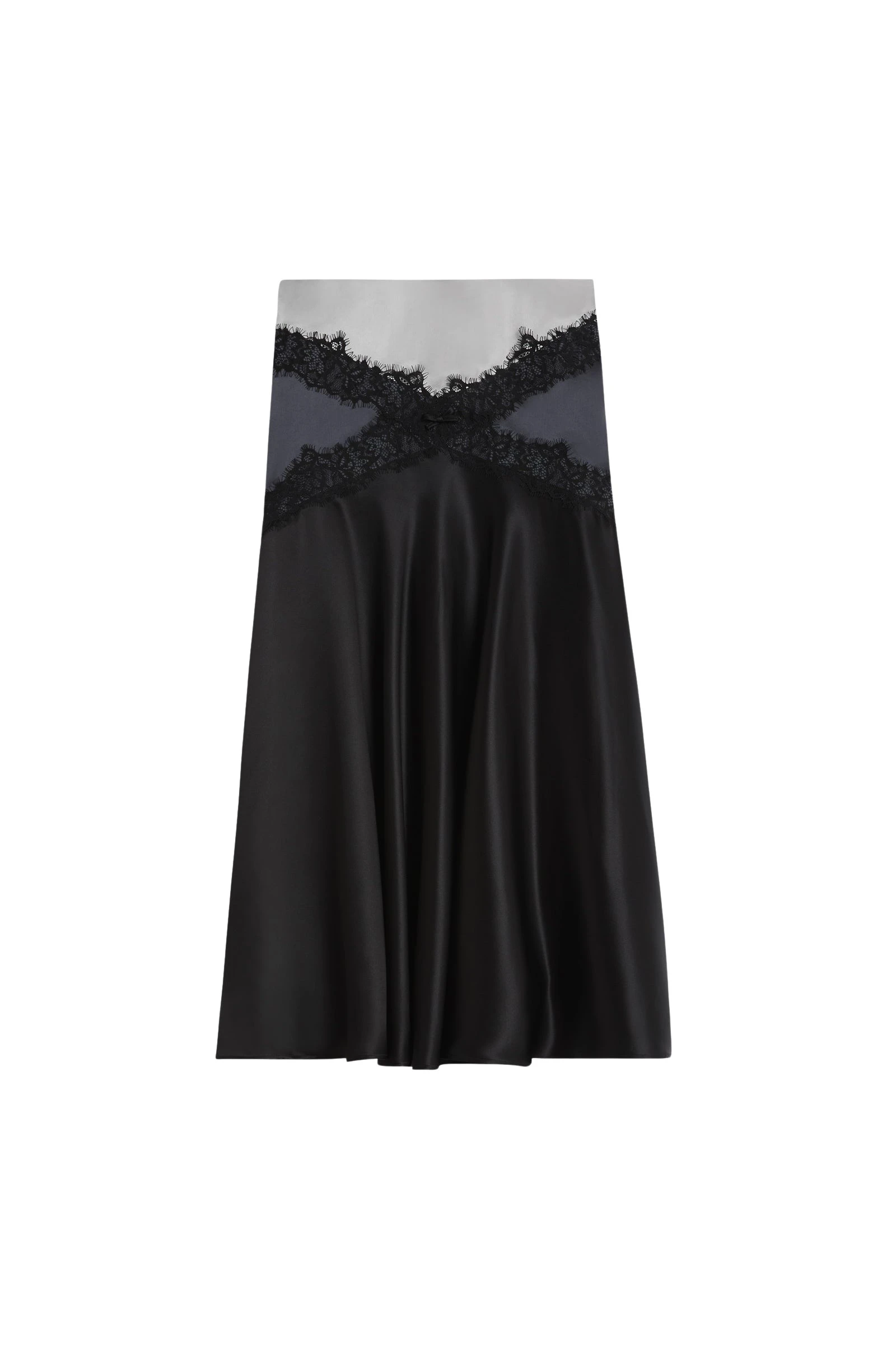 Viktor-Rolf-Silk-Lace-Midi-Skirt-in-Black36073_nobg Viktor & Rolf Silk Lace Midi Skirt