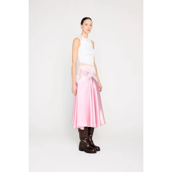 Pink skirt