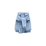 Viktor & Rolf Sleeve Tie Denim Shorts