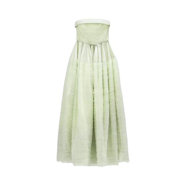 Viktor & Rolf Tulle Ruffle Circle Maxi Dress
