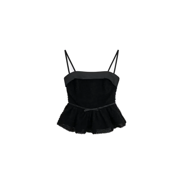 Viktor & Rolf Tulle Ruffle Top