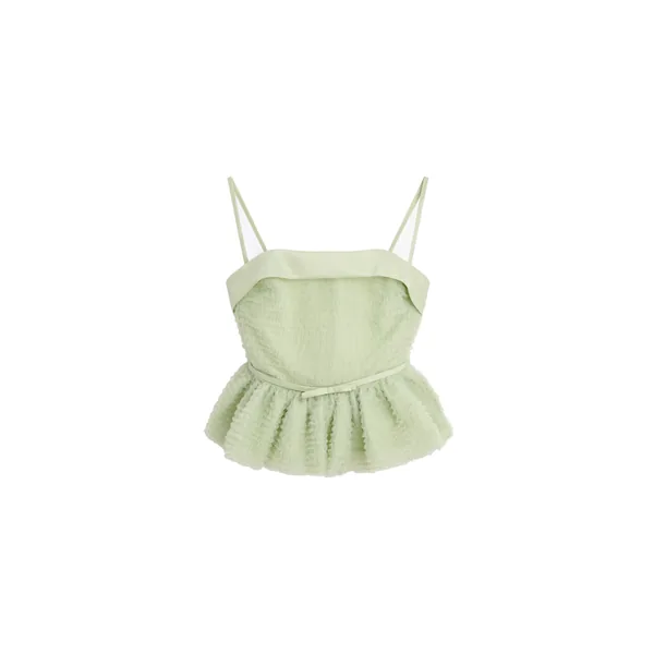Viktor & Rolf Tulle Ruffle Top