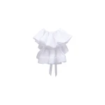 Viktor & Rolf Volant Detail Poplin Top