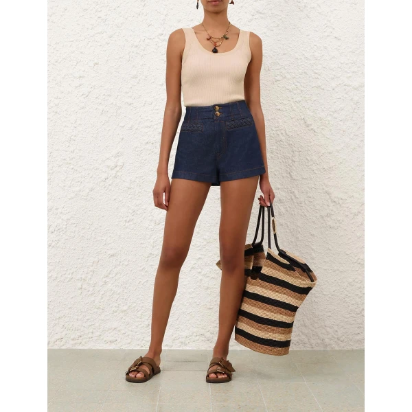 Zimmermann Blue shorts