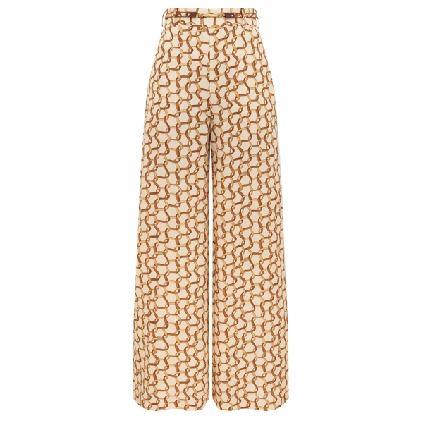 Zimmermann Belted Wide Leg Pant