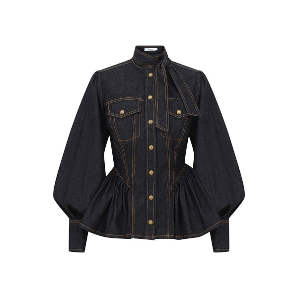 Zimmermann Denim Fitted Shirt