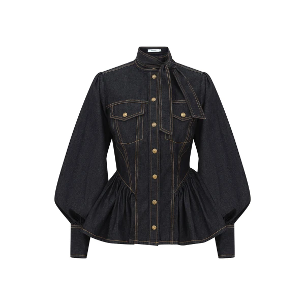 Zimmermann Denim Fitted Shirt