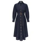 Zimmermann Denim Midi Shirt Dress
