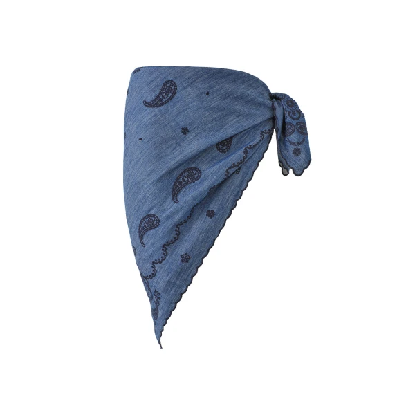 Zimmermann Embroidered Denim Pareo