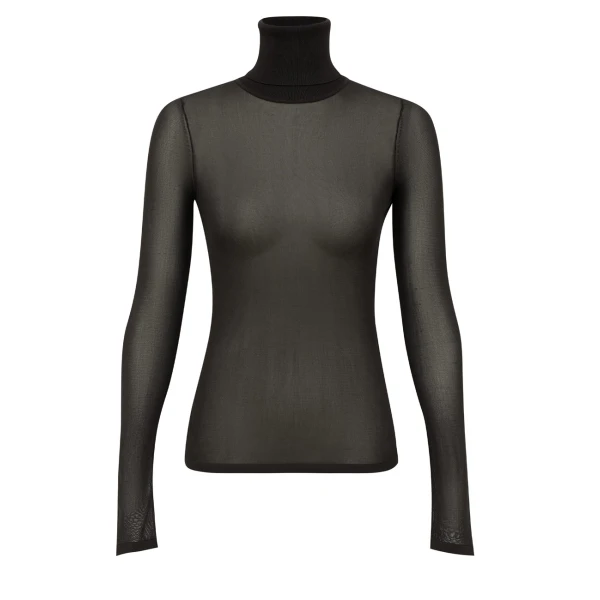 Zimmermann Fine Knit High Neck Top