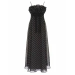 Zimmermann Frill Pleated Midi Dress