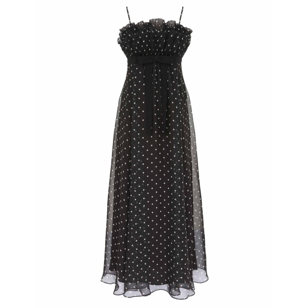 Zimmermann Frill Pleated Midi Dress