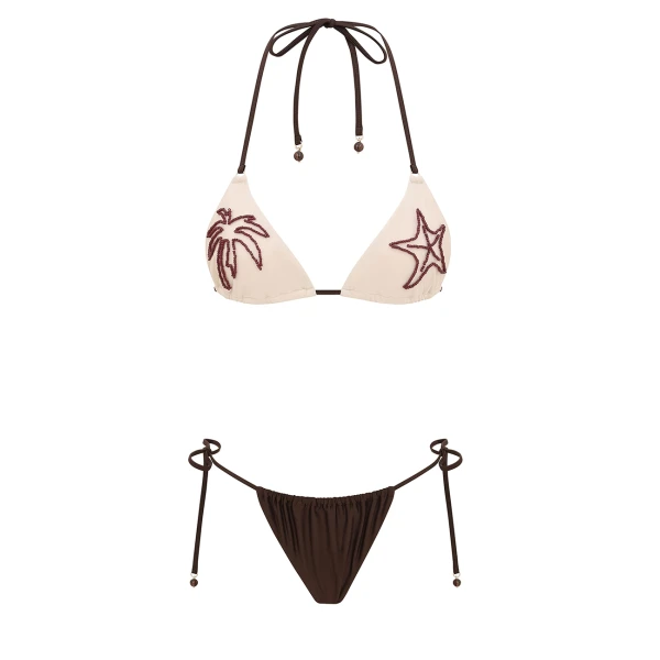 Zimmermann Mahon Beaded Detail Bikini