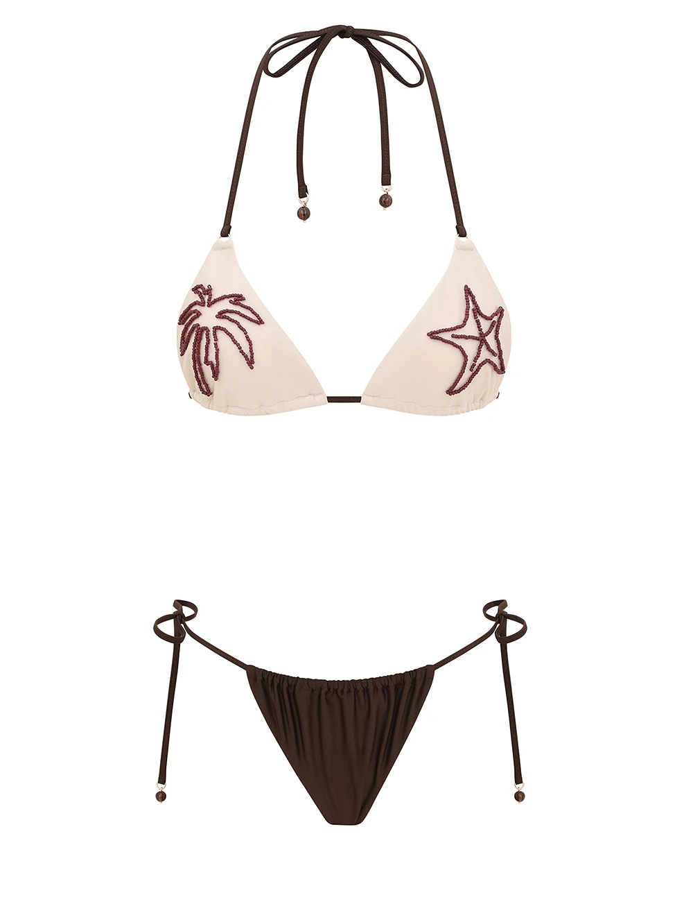Zimmermann Mahon Beaded Detail Bikini | Ready to Wear Collection Coveti Zimmermann Mahon Beaded Detail Bikini