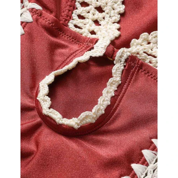 Beige beachwear