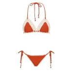 Zimmermann Mahon Crochet Tri Bikini